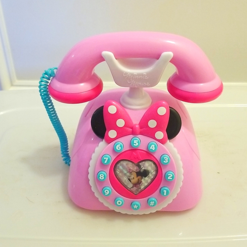 Disney Minnie Mouse Phone toy pink